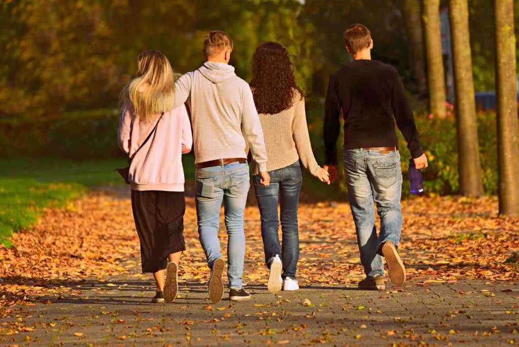 walking after meals